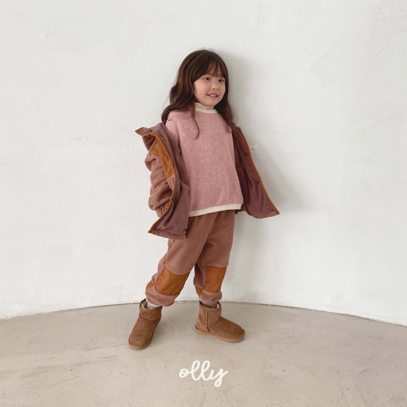 OLLYMARKET - Korean Children Fashion - #Kfashion4kids - Bocashi Fleece Sweatshirt - 6
