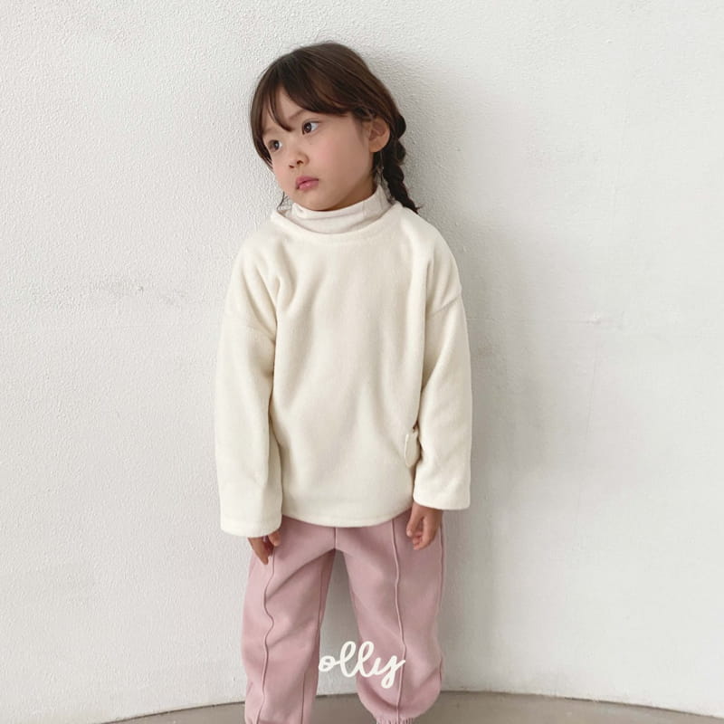 OLLYMARKET - Korean Children Fashion - #Kfashion4kids - Fleec Pintuck Pants - 10