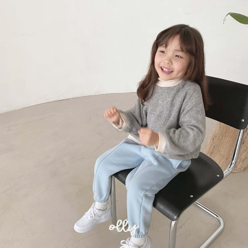 OLLYMARKET - Korean Children Fashion - #Kfashion4kids - Fleec Pintuck Pants - 2