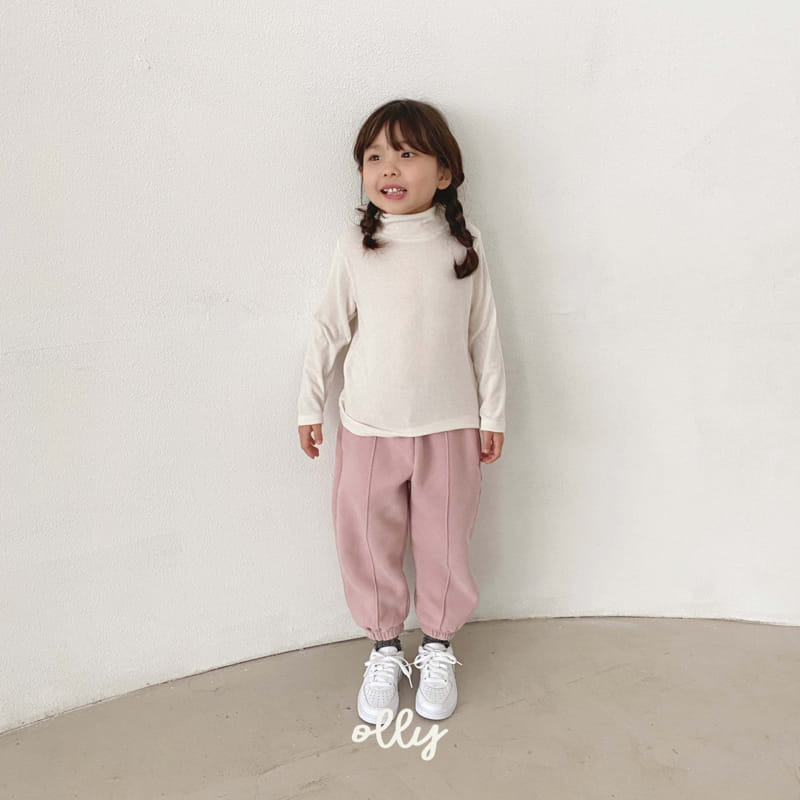 OLLYMARKET - Korean Children Fashion - #Kfashion4kids - Fleec Pintuck Pants - 8