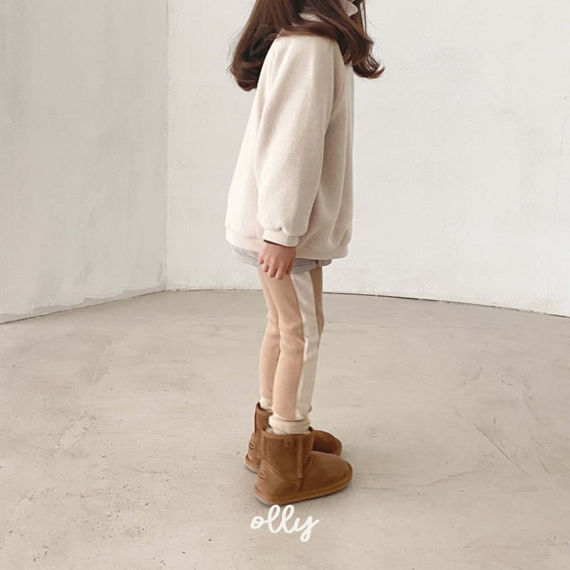 OLLYMARKET - Korean Children Fashion - #Kfashion4kids - Fleece Turtleneck Leggings Set - 2