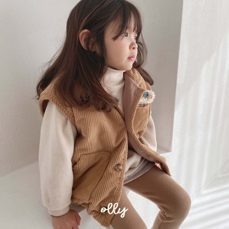 OLLYMARKET - Korean Children Fashion - #Kfashion4kids - Rib Bonding Vest