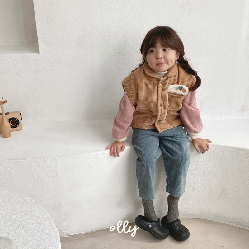 OLLYMARKET - Korean Children Fashion - #Kfashion4kids - Rib Bonding Vest - 10