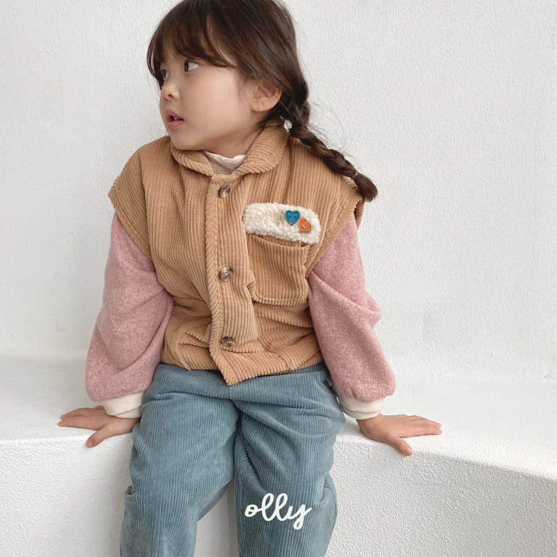 OLLYMARKET - Korean Children Fashion - #Kfashion4kids - Rib Bonding Vest - 12