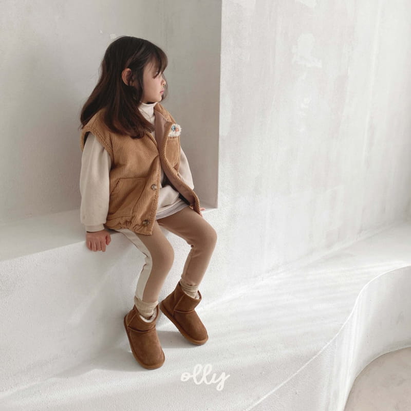 OLLYMARKET - Korean Children Fashion - #Kfashion4kids - Rib Bonding Vest - 4
