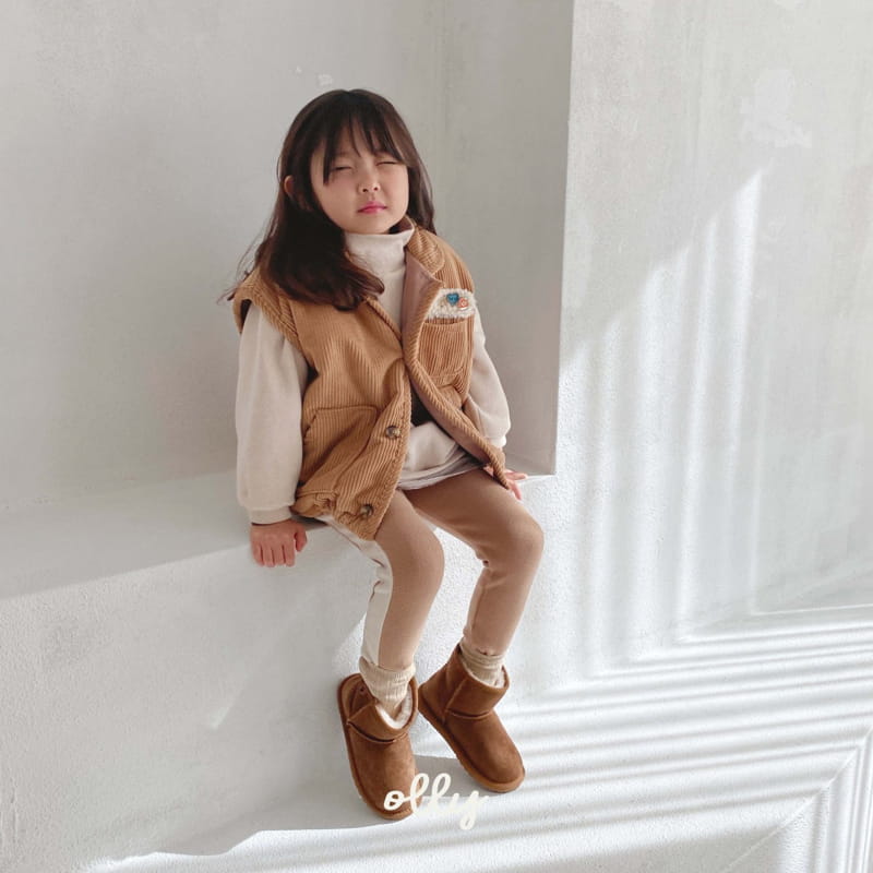 OLLYMARKET - Korean Children Fashion - #Kfashion4kids - Rib Bonding Vest - 7