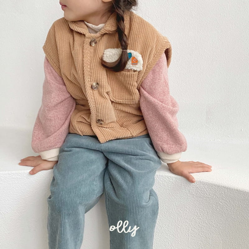 OLLYMARKET - Korean Children Fashion - #Kfashion4kids - Rib Bonding Vest - 9