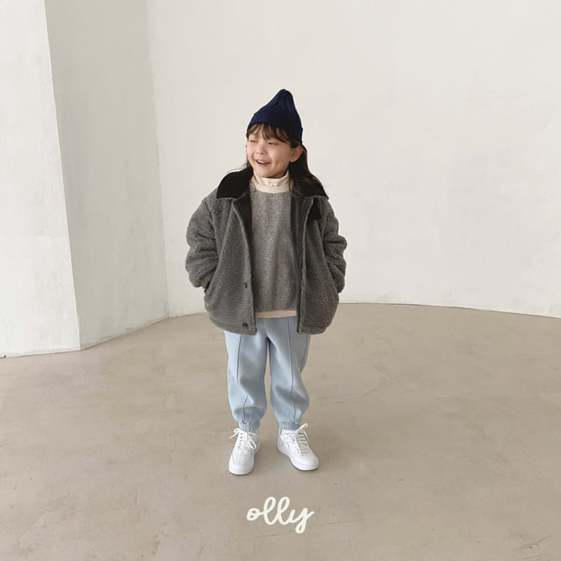 OLLYMARKET - Korean Children Fashion - #Kfashion4kids - Cow Boa Jacket - 10