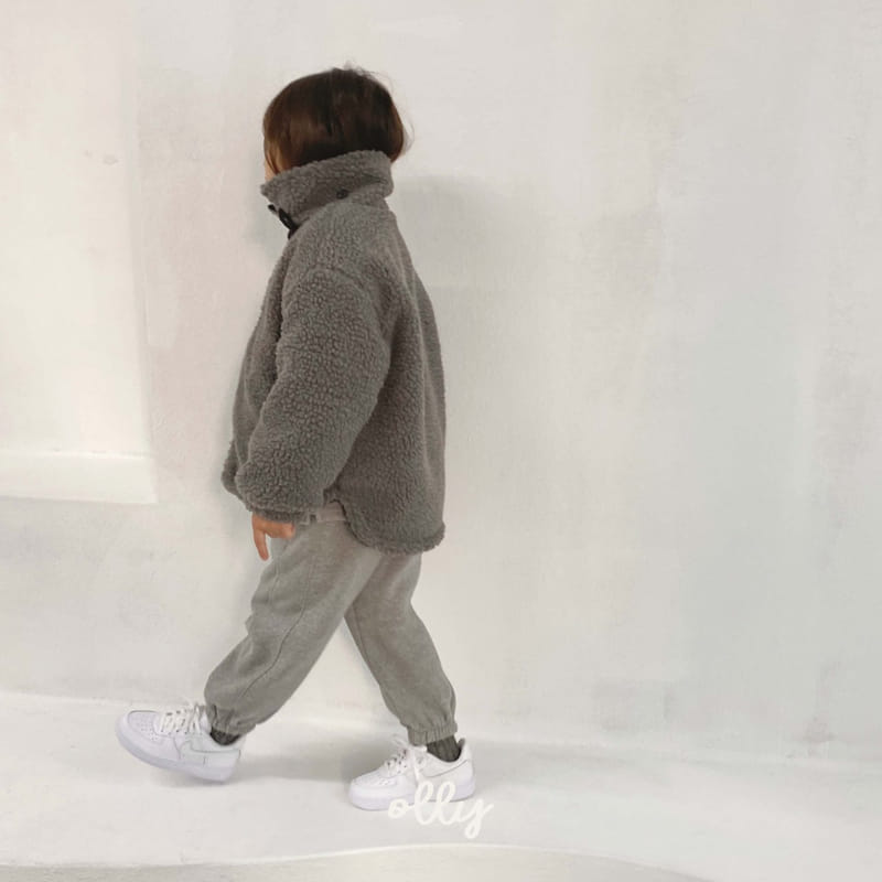 OLLYMARKET - Korean Children Fashion - #Kfashion4kids - Cow Boa Jacket - 4