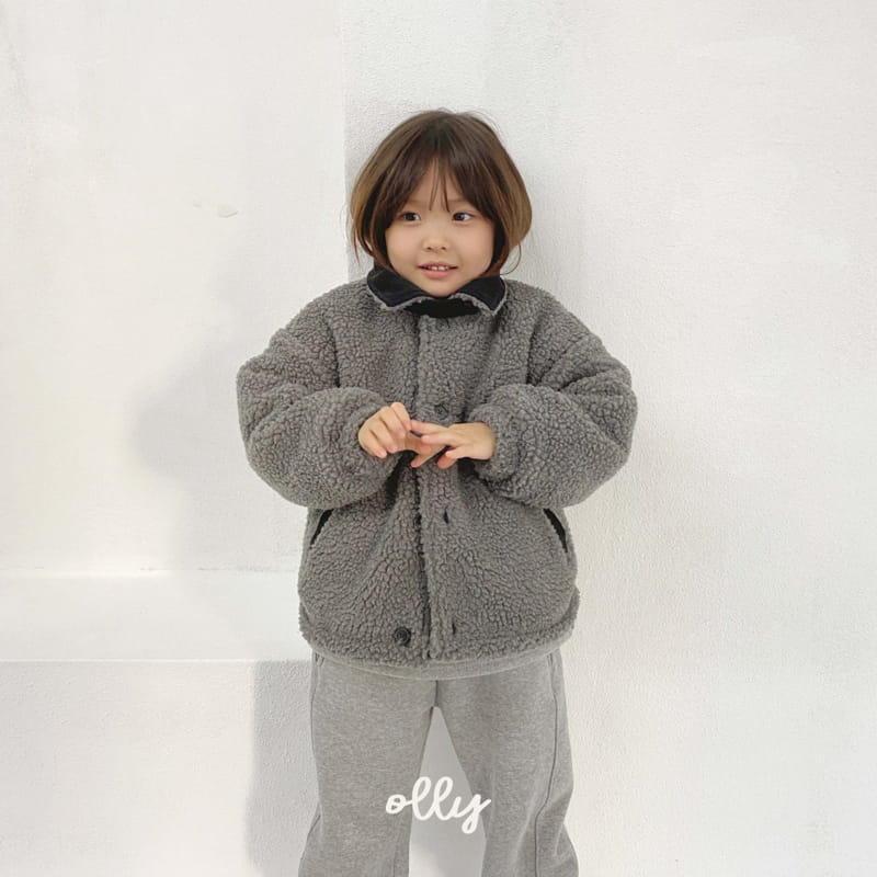 OLLYMARKET - Korean Children Fashion - #Kfashion4kids - Cow Boa Jacket - 6