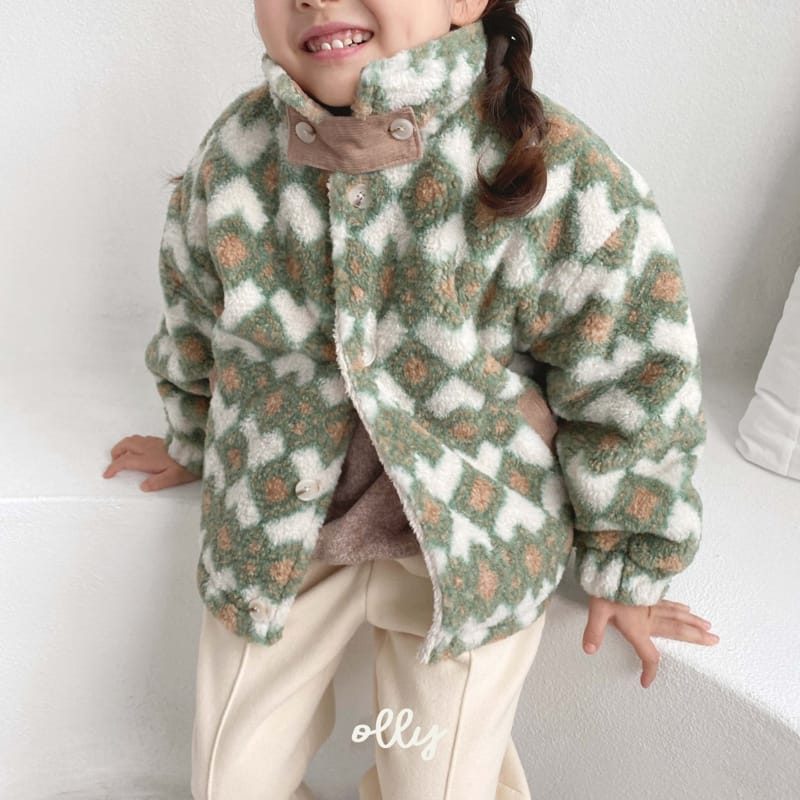 OLLYMARKET - Korean Children Fashion - #Kfashion4kids - Indian Boa Jacket