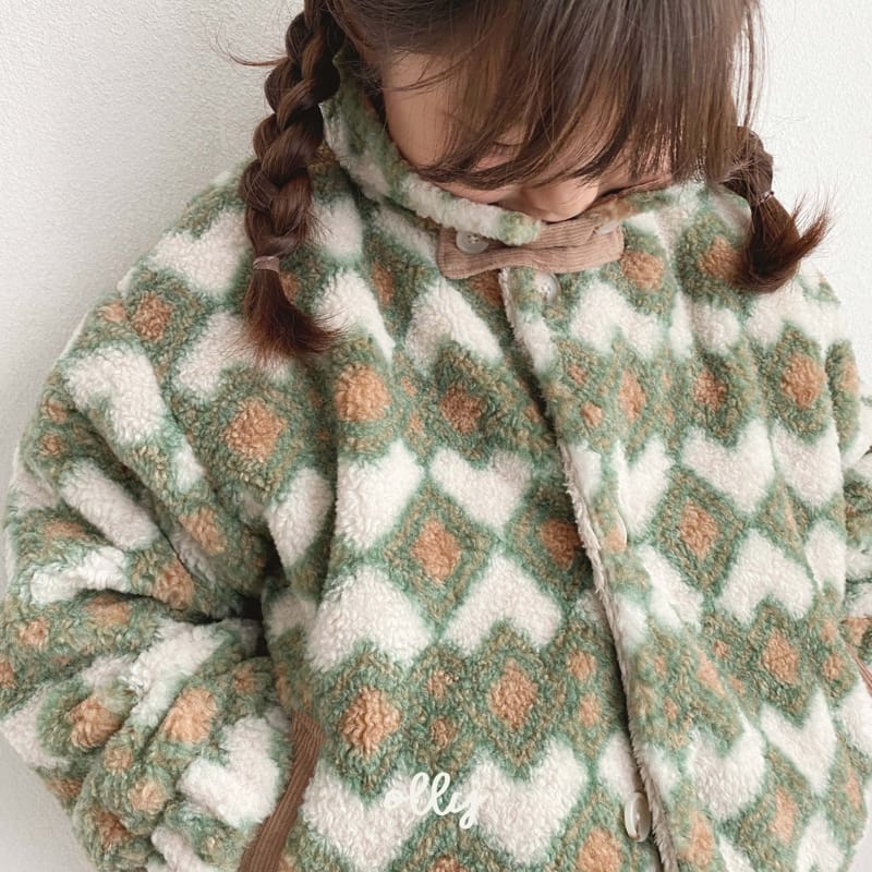 OLLYMARKET - Korean Children Fashion - #Kfashion4kids - Indian Boa Jacket - 2