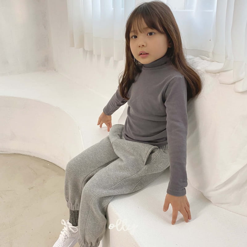 OLLYMARKET - Korean Children Fashion - #Kfashion4kids - Simple Half Turtleneck Tee - 11