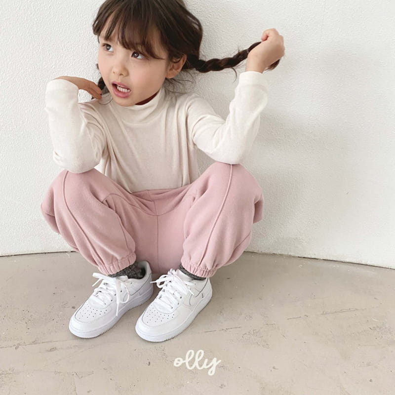 OLLYMARKET - Korean Children Fashion - #Kfashion4kids - Simple Half Turtleneck Tee - 2