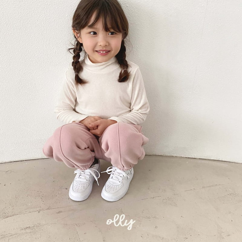 OLLYMARKET - Korean Children Fashion - #Kfashion4kids - Simple Half Turtleneck Tee - 3