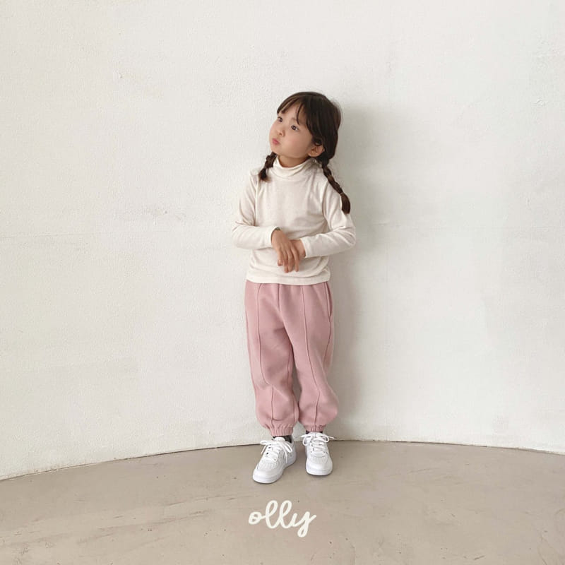 OLLYMARKET - Korean Children Fashion - #Kfashion4kids - Simple Half Turtleneck Tee - 4