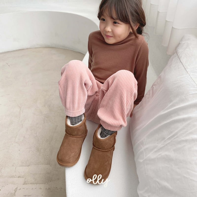 OLLYMARKET - Korean Children Fashion - #Kfashion4kids - Simple Half Turtleneck Tee - 8