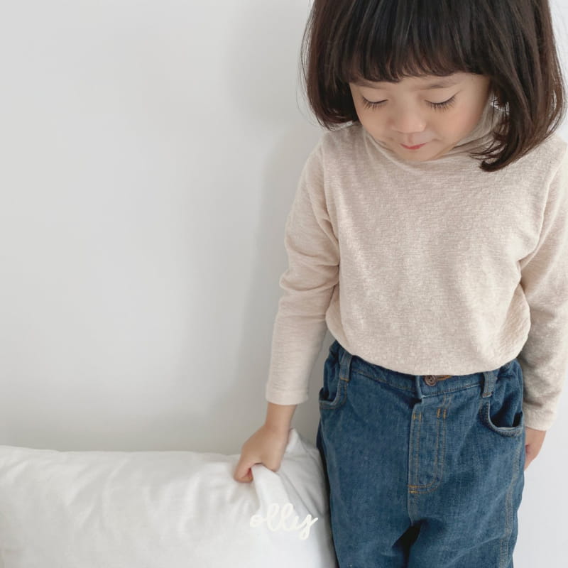 OLLYMARKET - Korean Children Fashion - #Kfashion4kids - Popcorn Half Turtleneck - 3