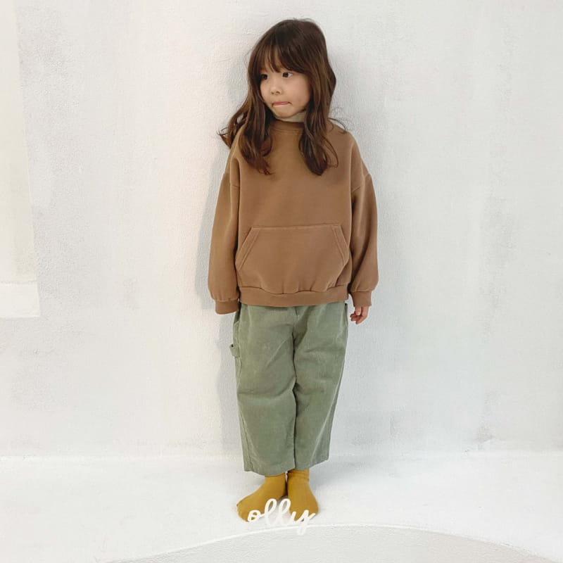 OLLYMARKET - Korean Children Fashion - #Kfashion4kids - Fleece Kangaroo Sweatshity