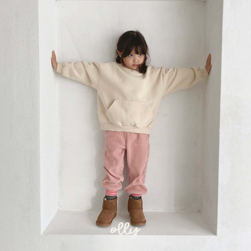OLLYMARKET - Korean Children Fashion - #Kfashion4kids - Fleece Kangaroo Sweatshity - 5