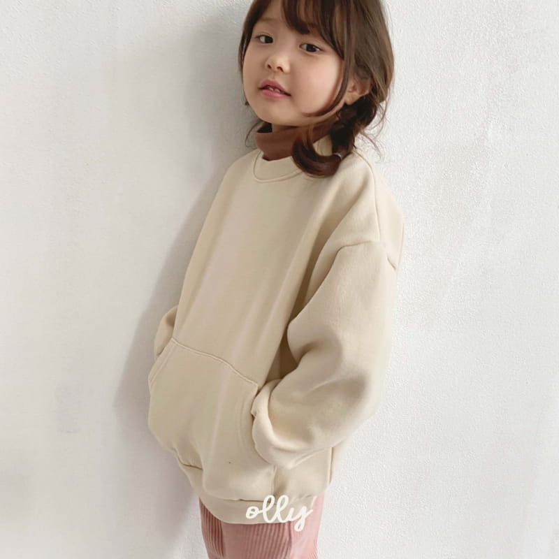 OLLYMARKET - Korean Children Fashion - #Kfashion4kids - Fleece Kangaroo Sweatshity - 8
