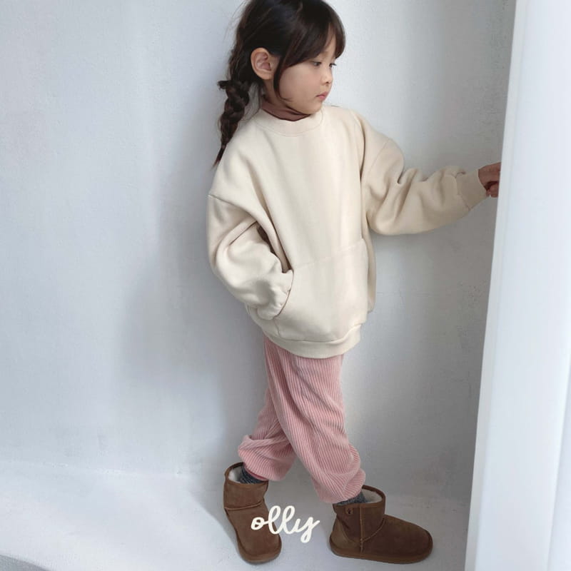 OLLYMARKET - Korean Children Fashion - #Kfashion4kids - Fleece Kangaroo Sweatshity - 9