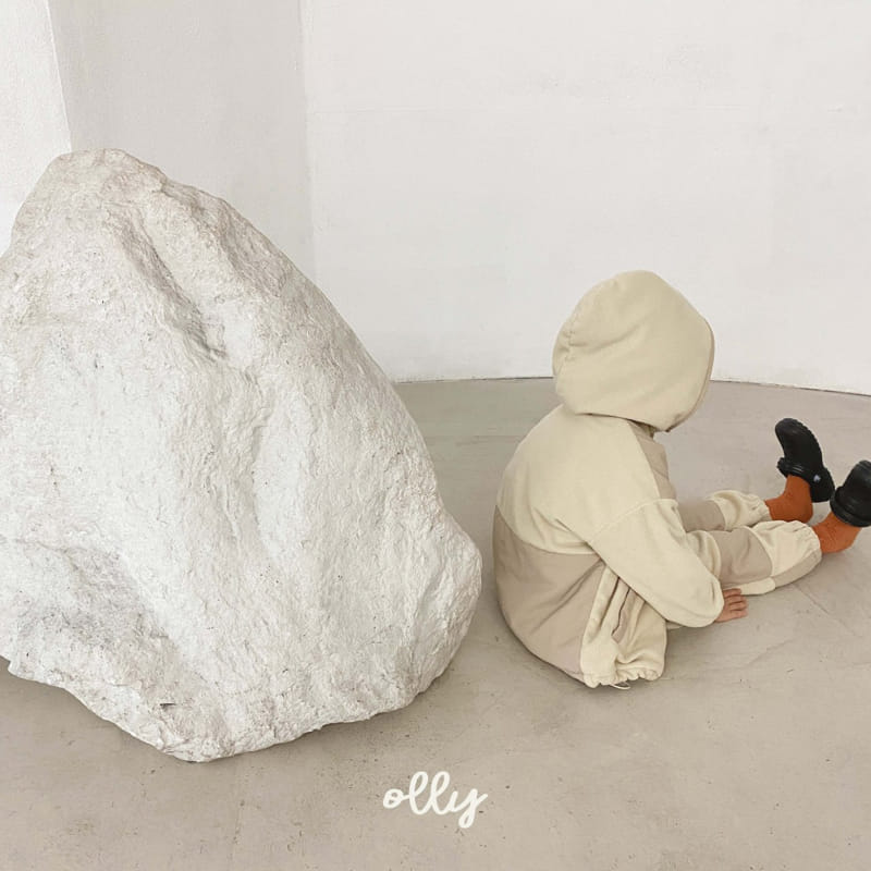 OLLYMARKET - Korean Children Fashion - #Kfashion4kids - Fleece Color Top Bottom Set - 4