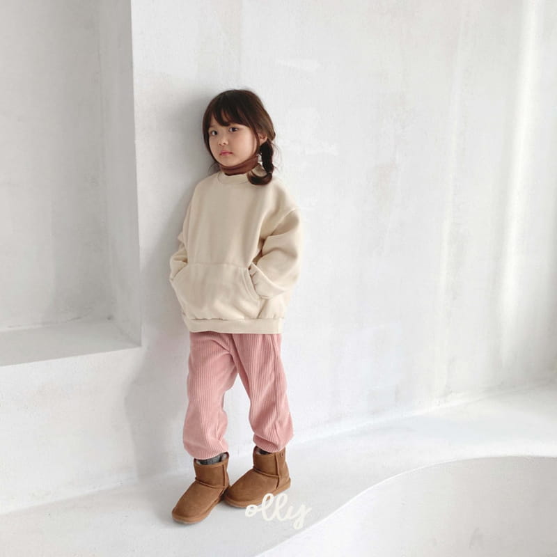 OLLYMARKET - Korean Children Fashion - #Kfashion4kids - Rib Knit Fleece Pants - 11