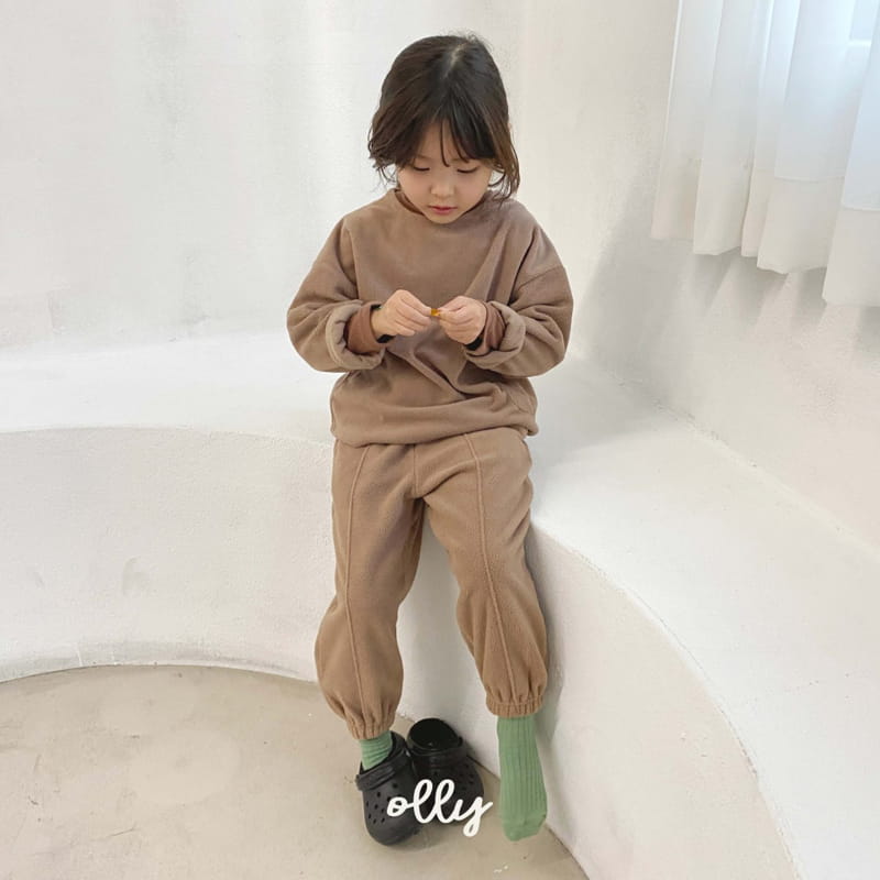 OLLYMARKET - Korean Children Fashion - #Kfashion4kids - Fleece Pintuck Pants