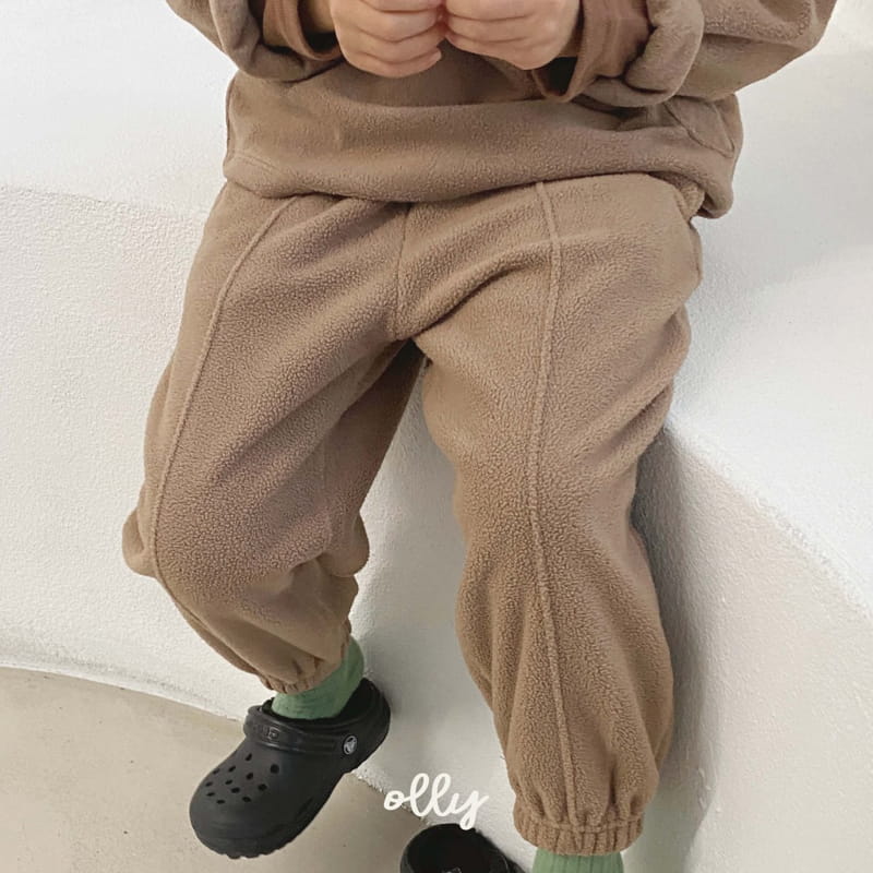OLLYMARKET - Korean Children Fashion - #Kfashion4kids - Fleece Pintuck Pants - 2