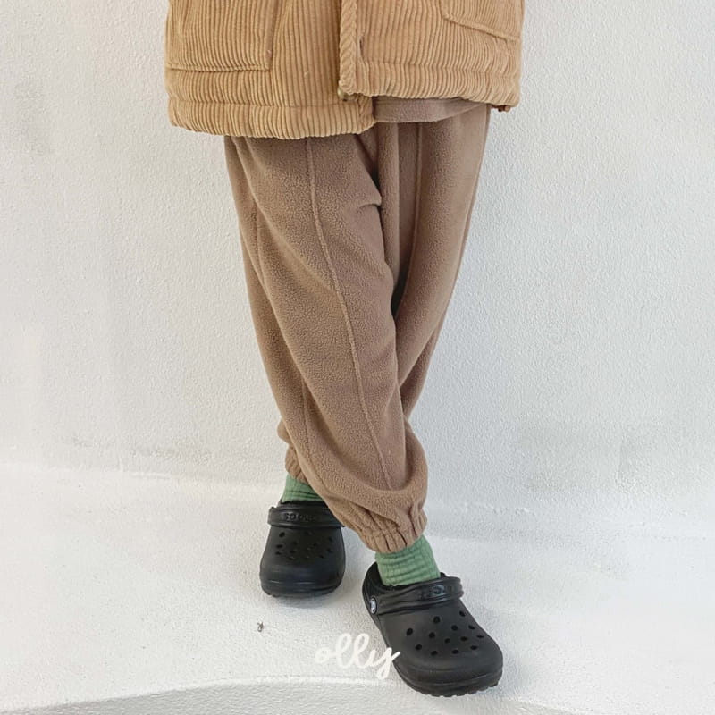 OLLYMARKET - Korean Children Fashion - #Kfashion4kids - Fleece Pintuck Pants - 5