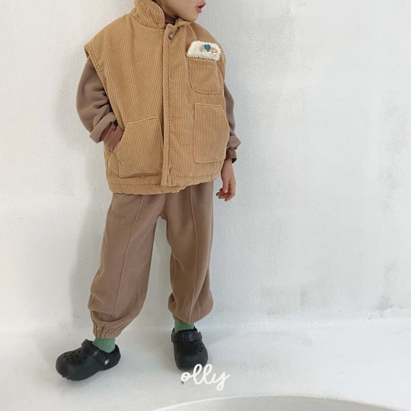 OLLYMARKET - Korean Children Fashion - #Kfashion4kids - Fleece Pintuck Pants - 7