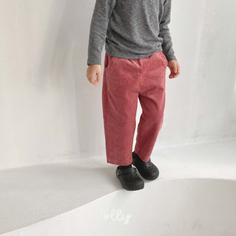 OLLYMARKET - Korean Children Fashion - #Kfashion4kids - 8 Rib Span Pocket Pants - 2