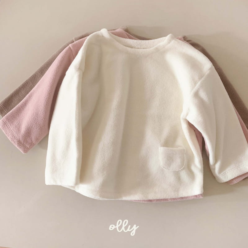 OLLYMARKET - Korean Children Fashion - #Kfashion4kids - Fleece Long Sleeves Tee - 10
