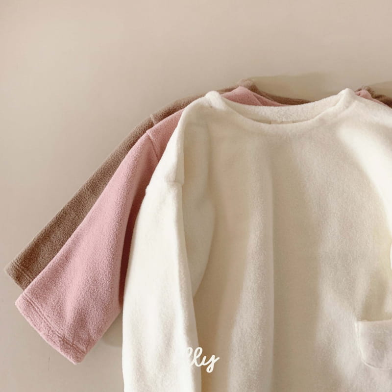 OLLYMARKET - Korean Children Fashion - #Kfashion4kids - Fleece Long Sleeves Tee - 11