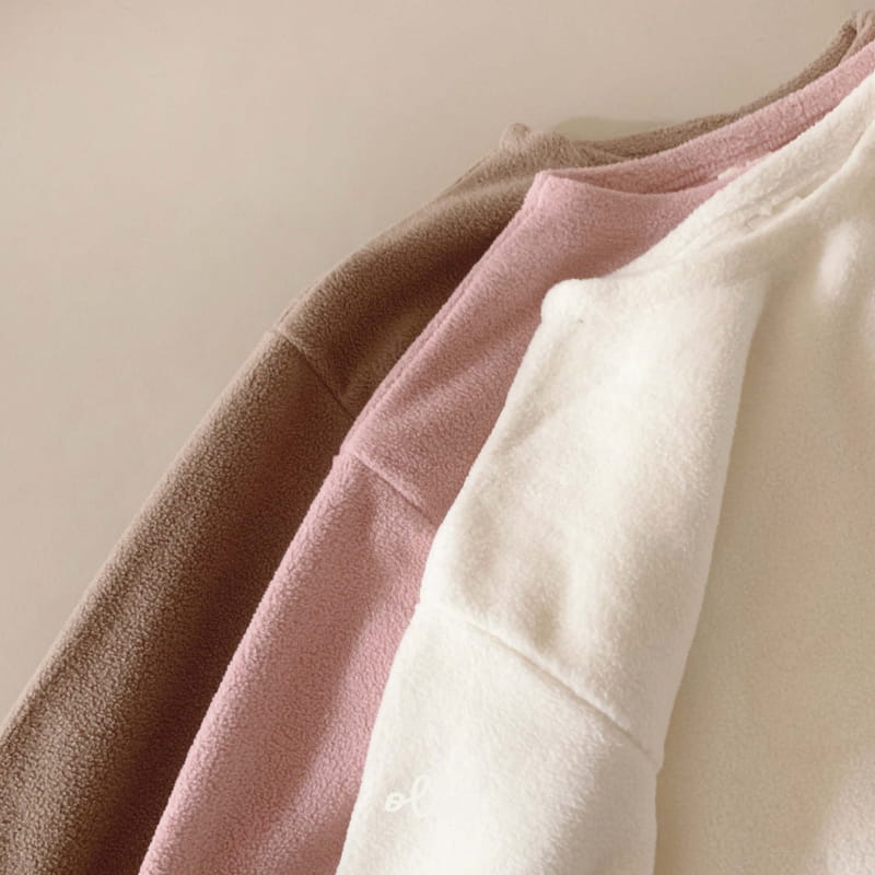 OLLYMARKET - Korean Children Fashion - #Kfashion4kids - Fleece Long Sleeves Tee - 4