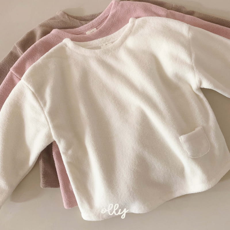 OLLYMARKET - Korean Children Fashion - #Kfashion4kids - Fleece Long Sleeves Tee - 7