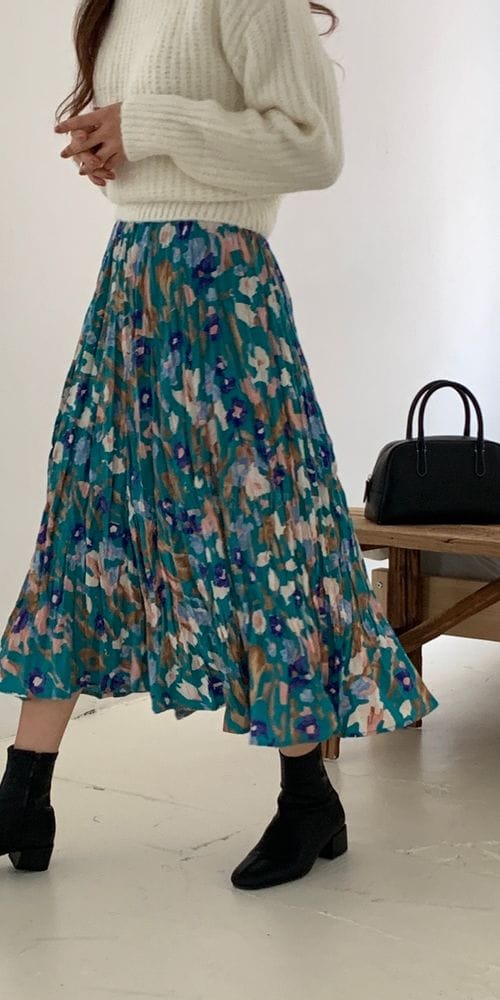 OOH AND AAH - Korean Children Fashion - #Kfashion4kids - Celebrity Wrinkle Band Skirt
