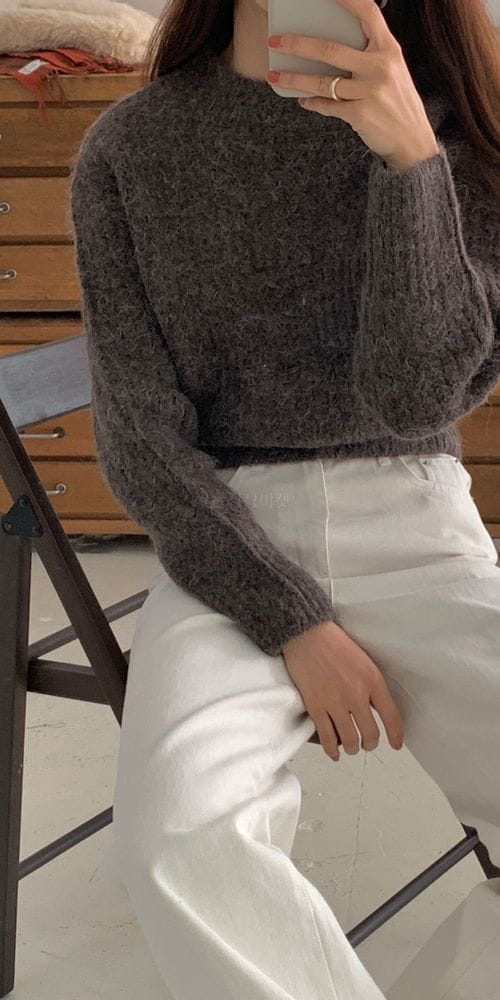 OOH AND AAH - Korean Children Fashion - #Kfashion4kids - Hazzi Bocashi Knit Tee - 3