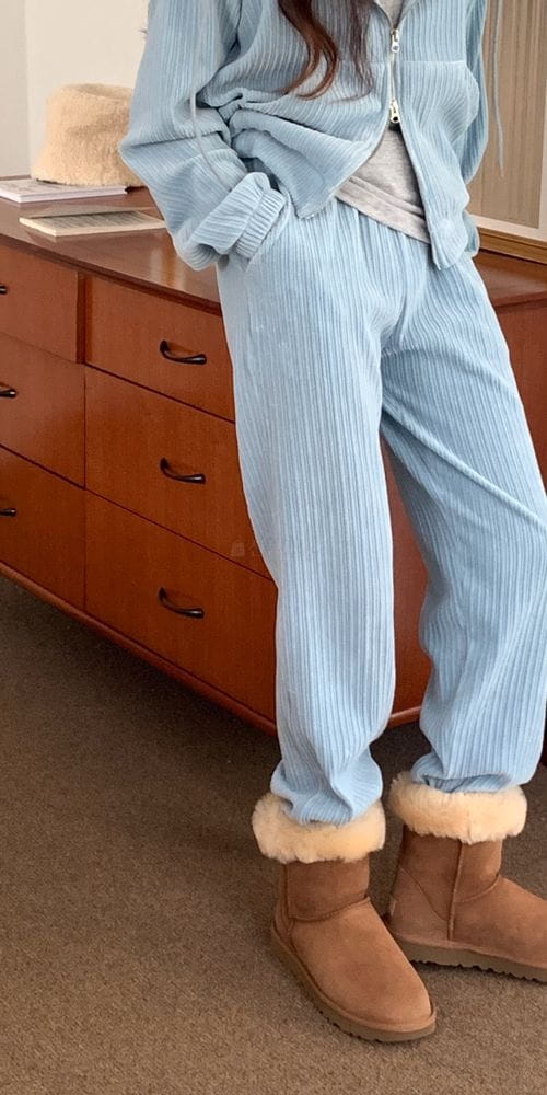 OOH AND AAH - Korean Children Fashion - #Kfashion4kids - Cozy Jogger Pants