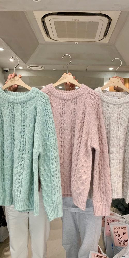OOH AND AAH - Korean Children Fashion - #Kfashion4kids - Cotton Candy Twist Knit Tee - 4