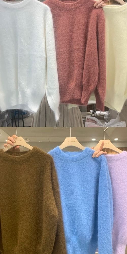 OOH AND AAH - Korean Children Fashion - #Kfashion4kids - Angora Round Knit - 9