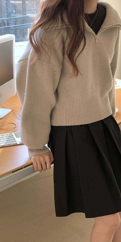 OOH AND AAH - Korean Children Fashion - #Kfashion4kids - Zipper Knit - 3