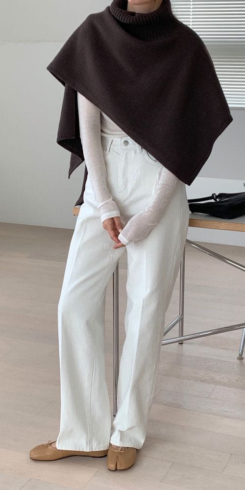 OOH AND AAH - Korean Children Fashion - #Kfashion4kids - Shawl Turtleneck Tee - 2