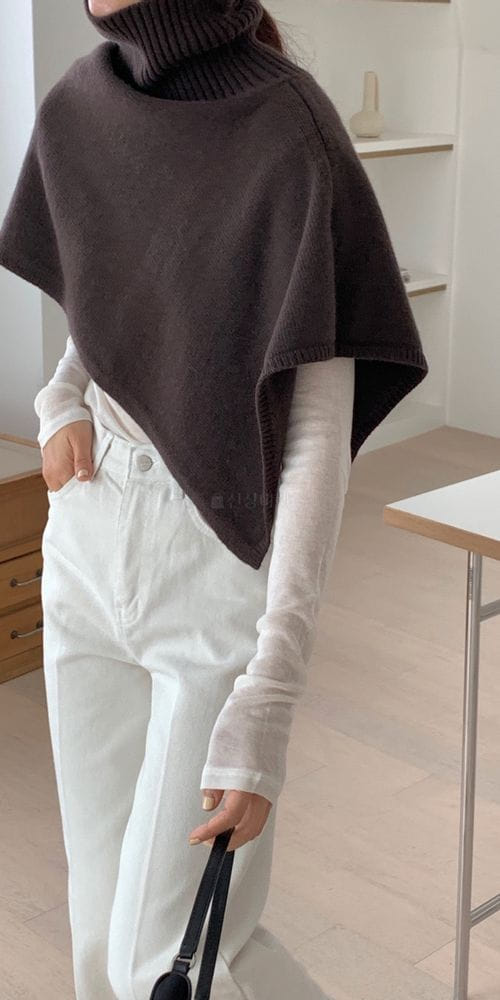 OOH AND AAH - Korean Children Fashion - #Kfashion4kids - Shawl Turtleneck Tee - 3