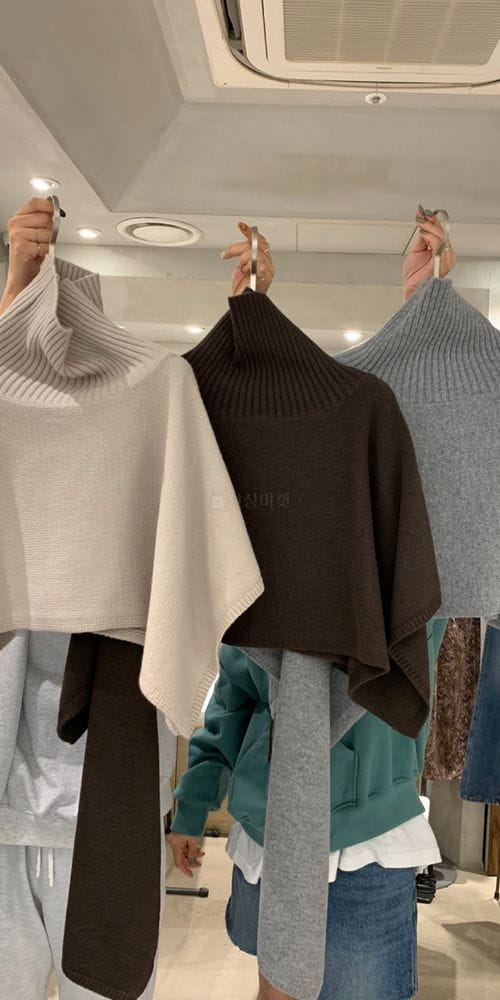 OOH AND AAH - Korean Children Fashion - #Kfashion4kids - Shawl Turtleneck Tee - 4