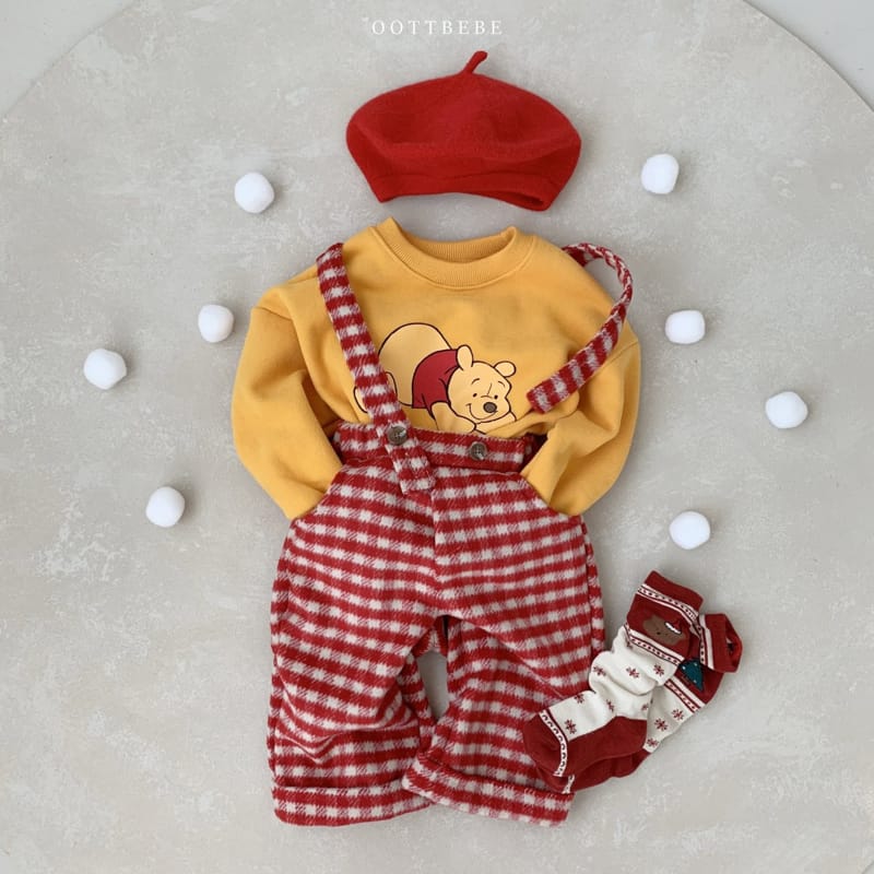 OOTT BEBE - Korean Children Fashion - #Kfashion4kids - Merry Dungarees Pants - 11