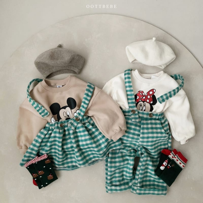 OOTT BEBE - Korean Children Fashion - #Kfashion4kids - Merry Dungarees Pants - 9