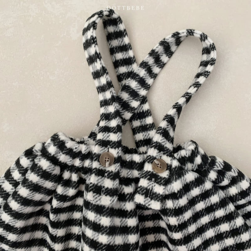 OOTT BEBE - Korean Children Fashion - #Kfashion4kids - Merry One-piece - 5