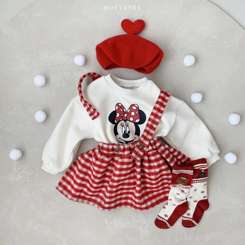OOTT BEBE - Korean Children Fashion - #Kfashion4kids - Merry One-piece - 7